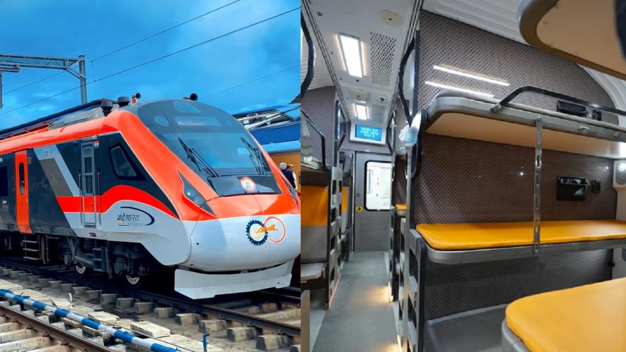 Vande Bharat Sleeper: हर सीट पर चार्जिंग, CCTV और मॉड्यूलर पैंट्री, वंदे भारत स्लीपर में सब कुछ खास...