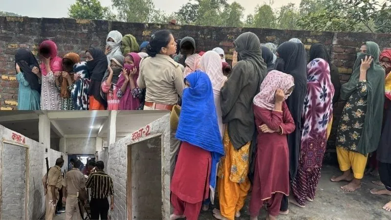 मदरसे के टॉयलेट से निकलीं 40 लड़कियां, छापेमारी करने गई पुलिस भी रह गई दंग, इलाके में मचा हड़कंप