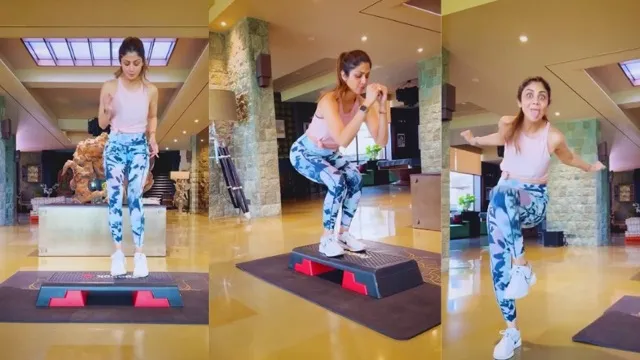 दिल रहे स्वस्थ, वजन भी होगा कम, शिल्पा शेट्टी ने बताए स्टेप एरोबिक्स के सबसे आसान तरीके