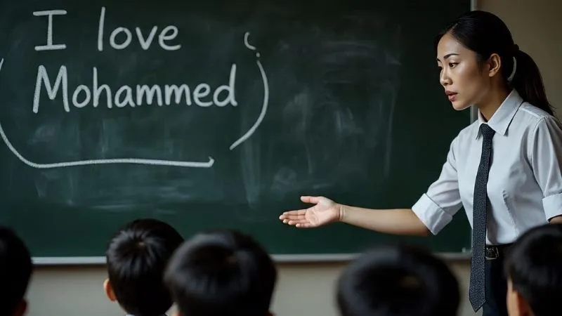 'मम्मी-पापा, मैम ने कहा कि पोस्टर नहीं बनाया तो…’ सीतापुर में मासूमों से जबरन लिखवाया ‘I Love Mohammad’, मचा बवाल