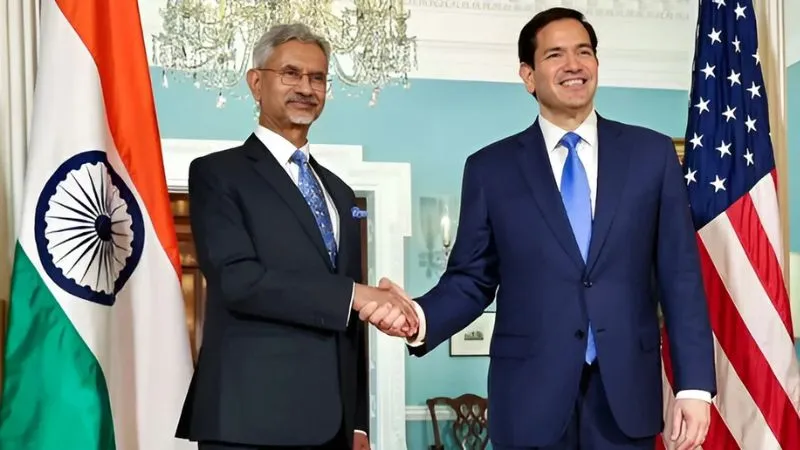 भारत और अमेरिका के बीच खत्म हुई 'लड़ाई'! टैरिफ सहित अन्य मसले पर दोनों देशों के विदेश मंत्रियों की मुलाकात, जानें क्या हुई बात?