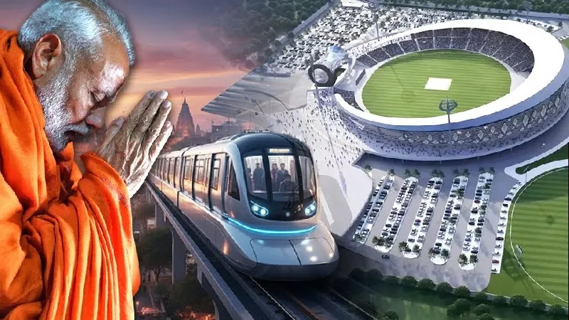 Modi राज में कैसे बदल रही काशी… Metro, Rope-way, Intl. Stadium इसके सबूत हैं!