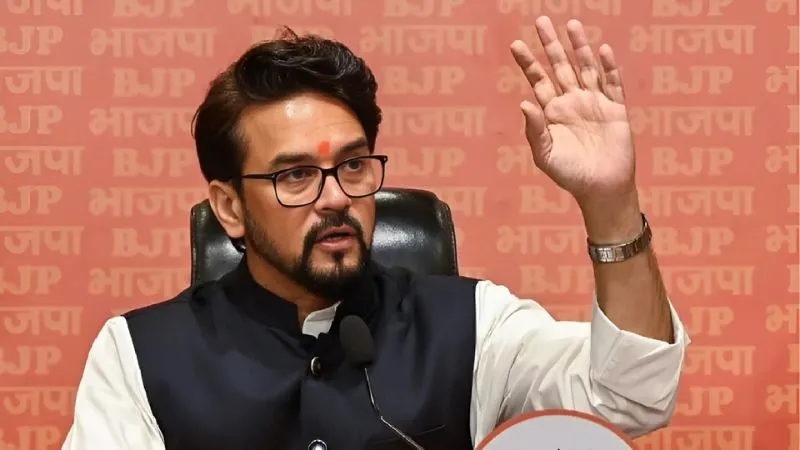 '90 चुनाव हारने वाली कांग्रेस की हताशा बढ़ गई है...', राहुल गांधी के आरोपों पर BJP नेता अनुराग ठाकुर का पलटवार, कहा- हिम्मत है कोर्ट जाएं