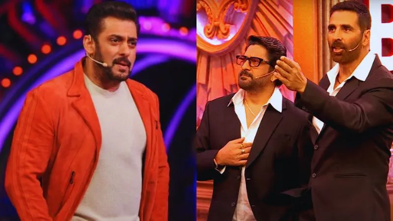 Bigg Boss 19: इस वीकेंड का वार सलमान खान की छुट्टी, शो होस्ट करने पहुंचे अक्षय कुमार-अरशद वारसी