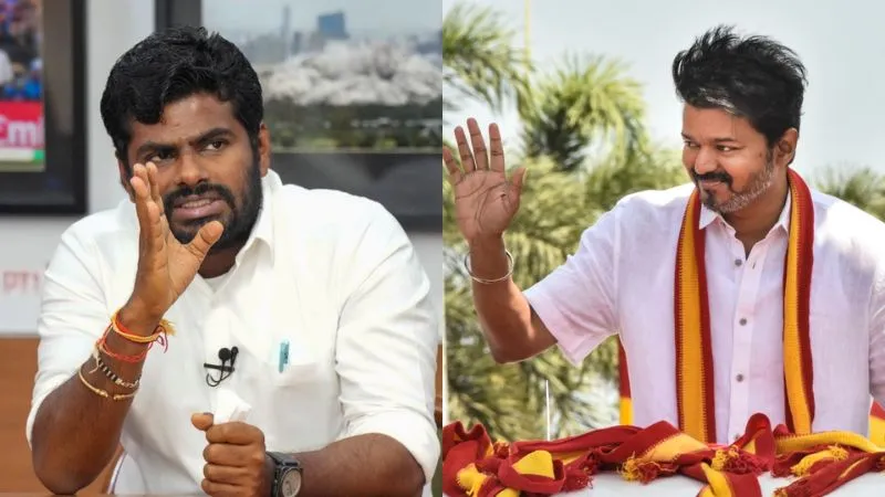 अन्नामलाई ने थलापति विजय को दी इरादे जाहिर करने की चुनौती, कहा- वो सिर्फ वीकेंड में रहते हैं सक्रिय, TVK नहीं, BJP है DMK का विकल्प