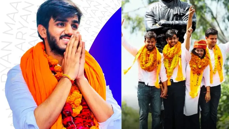 DUSU Election Result: दिल्ली यूनिवर्सिटी में फिर लहराया भगवा... ABVP के आर्यन मान बने अध्यक्ष, जानें उपाध्यक्ष-सचिव पद पर किसने मारी बाजी