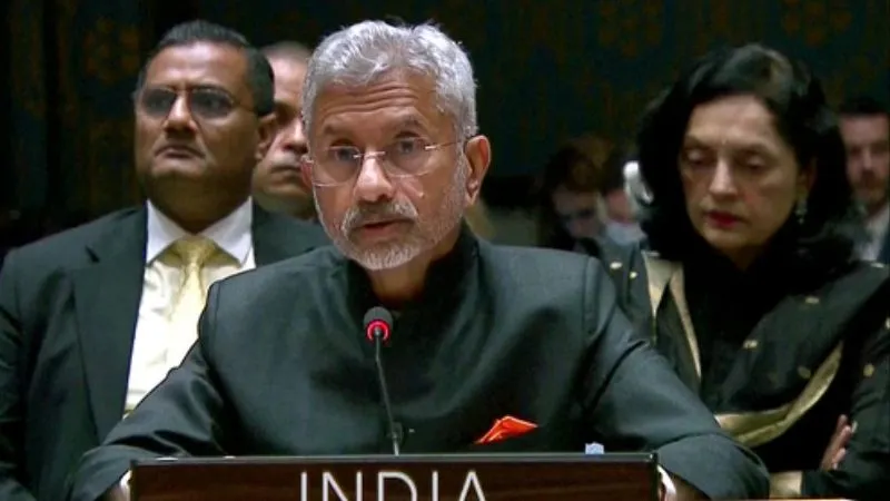 UN में बिना नाम लिए अमेरिका पर भड़के जयशंकर, US के 'दोहरे रवैये' पर सुनाई खरी खरी