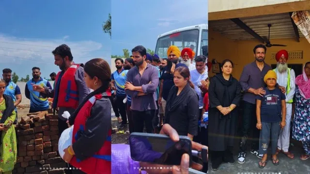 बाढ़ पीड़ितों से मिलने पहुंचे सोनू सूद, बेघर लोगों को बनाकर देंगे घर, पीएम मोदी का किया शुक्रिया