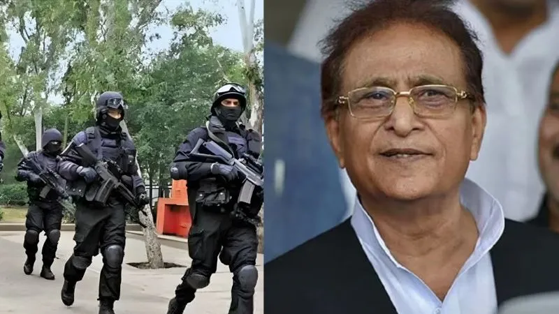 आजम खान को फिर से मिली 'Y' श्रेणी की सुरक्षा, 24 घंटे तैनात रहेंगे बंदूकधारी गार्ड और गनर