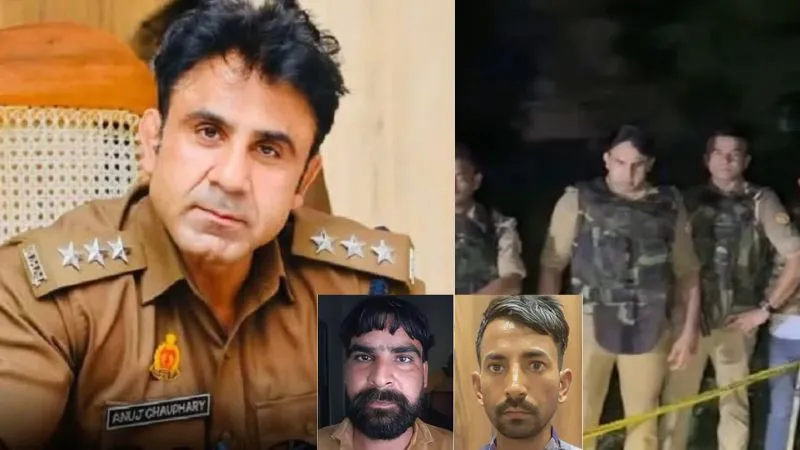 2 घंटे, दो एनकाउंटर…जान पर खेल गए योगी के दमदार अफसर अनुज चौधरी, मुठभेड़ में लगी गोली, बुलेटप्रूफ जैकेट ने बचाई जान