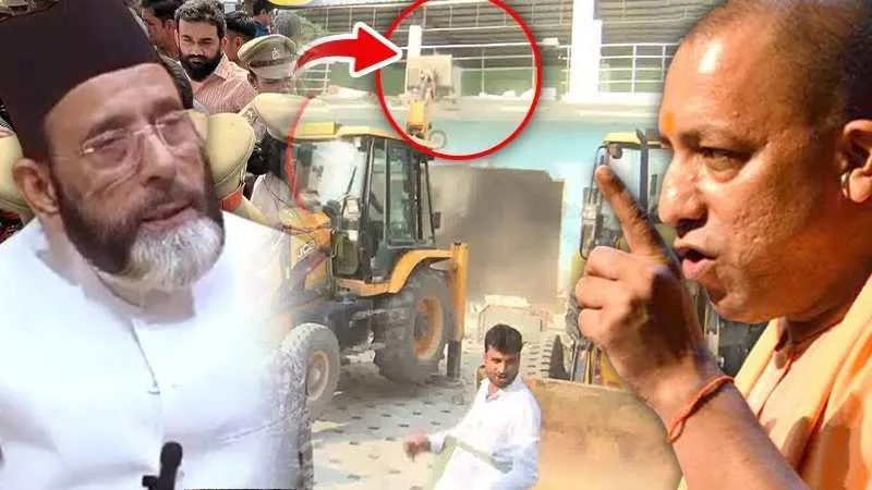 तौकीर के करीबी नफीस के ठिकानों पर गरजा बुलडोज़र, उपद्रवियों पर आ गई आफ़त!
