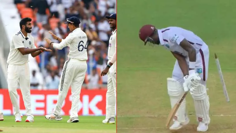 IND vs WI, 1st Test: बुमराह–सिराज की घातक गेंदबाज़ी, 162 पर सिमटी वेस्टइंडीज की पहली पारी