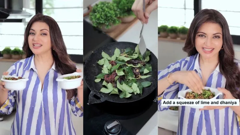 सलमान खान की हीरोइन भाग्यश्री का हेल्दी किचन टिप - करी पत्ते से बनाएं खाना पौष्टिक, स्वादिष्ट और पेट के लिए फायदेमंद