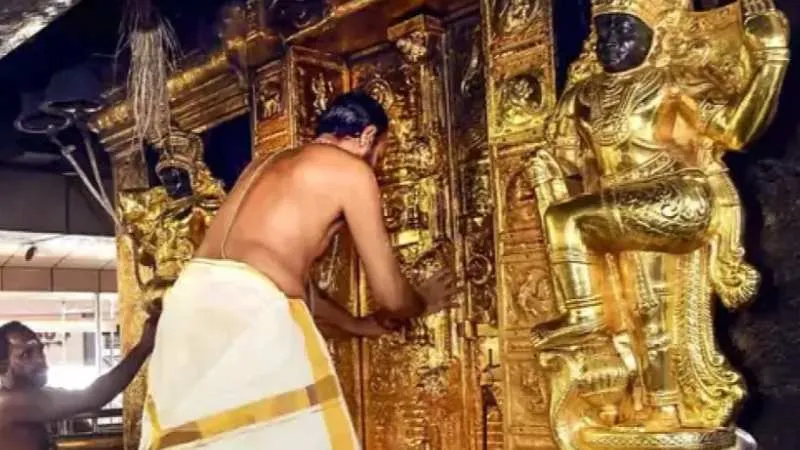 सबरीमाला सोना चोरी मामला: मुख्य आरोपी उन्नीकृष्णन पोट्टी गिरफ्तार, 475 ग्राम सोना ग़ायब