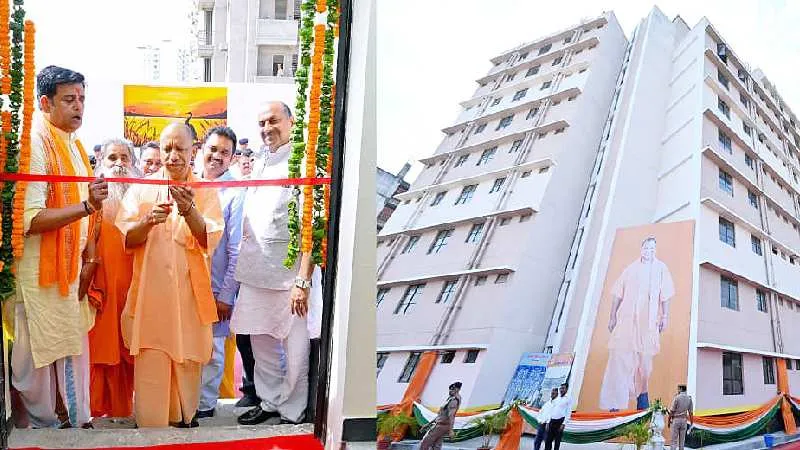 दीपावली पर सीएम योगी का तोहफा,  गोरखपुर में 160 गरीब परिवारों को मिला अपना घर