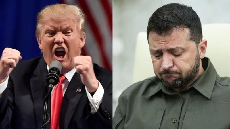 गंदी-गंदी गालियां दीं और नक्शा भी फाड़ा... बंद कमरे में ट्रंप ने यूक्रेन के राष्ट्रपति को किया बेइज्जत, कहा - चुपचाप डोनबास पुतिन को सौंप दो