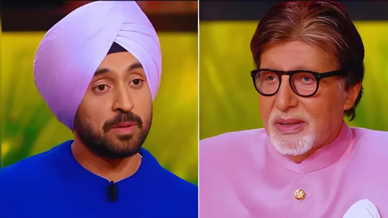दिलजीत दोसांझ को नहीं पसंद अमिताभ बच्चन की ये फिल्म, KBC 17 में Big B के सामने किया खुलासा