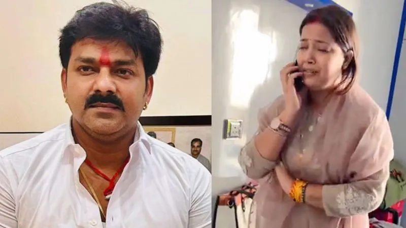 पवन सिंह के घर पहुंची पत्नी ज्योति फूट-फूटकर रोईं, सिंगर ने बुलाई पुलिस, कहा- पति के घर आना गुनाह