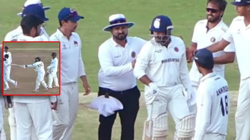 पृथ्वी शॉ फिर विवादों में, 181 रन बनाने के बाद सरफराज खान के भाई मुशीर को बल्ला लेकर मारने दौड़े