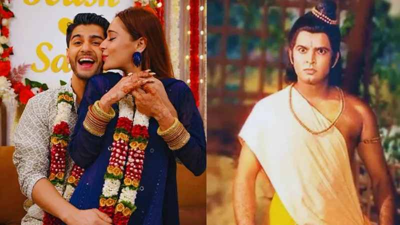 सारा खान बनीं 'रामायण' में लक्ष्मण का किरदार निभाने वाले सुनील लहरी की बहू, बेटे कृष पाठक से की कोर्ट मैरिज