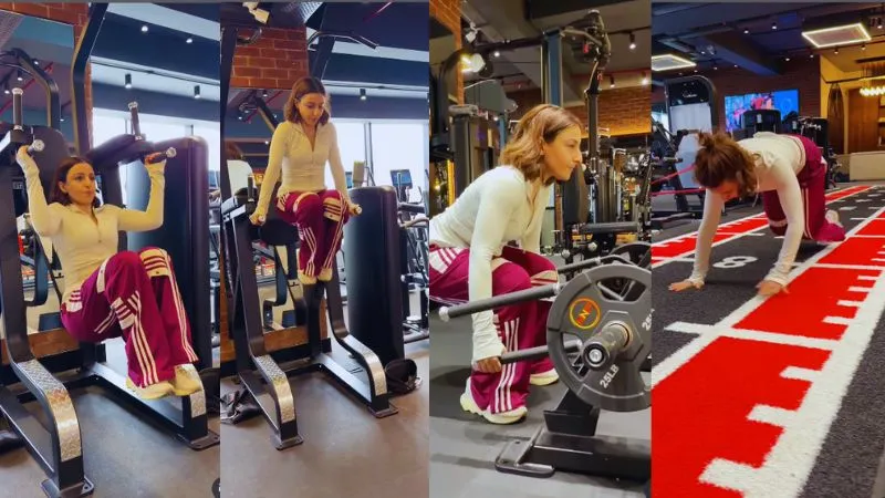 Soha Ali Khan ने शेयर किया वर्कआउट वीडियो, फैंस को दिए फिटनेस टिप्स