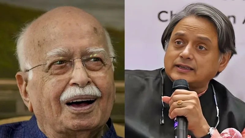 शशि थरूर को लाल कृष्ण आडवाणी की तारीफ करना पड़ा भारी, भड़की कांग्रेस का आया बयान