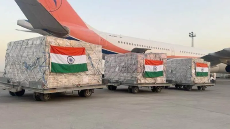 भारत फिर बना अफगानिस्तान का सहारा, 73 टन मेडिकल सप्लाई काबुल पहुंची