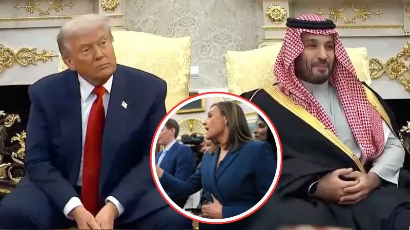 ‘घटिया रिपोर्टर…’ क्राउन प्रिंस के सामने पत्रकार ने ऐसा क्या पूछ लिया कि भड़क गए डोनाल्ड ट्रंप? देखें Video