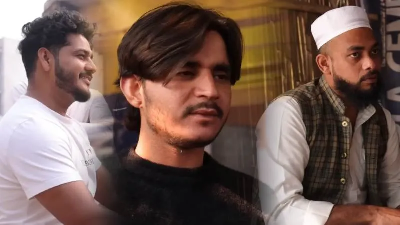 Faridabad में मुजम्मिल के आतंक पर पूछा सवाल तो भड़के मुसलमान पत्रकार पर ही टूट पड़े ! मारने दौड़े !