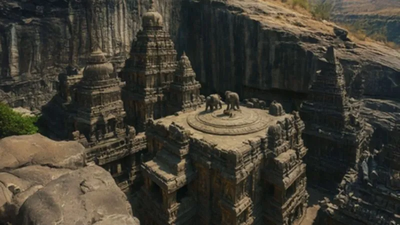 7000 मजदूर, 100 साल और एक ही चट्टान को काटकर बना भगवान शिव का रहस्यमयी मंदिर!