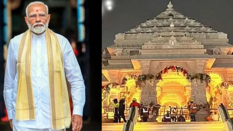 रोड शो करते हुए राम मंदिर पहुंचेंगे PM मोदी... स्कूली बच्चे और महिलाएं करेंगी स्वागत, जानें पूरा कार्यक्रम
