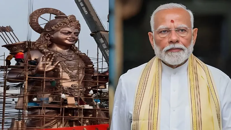 अयोध्या के बाद अब गोवा की बारी, 77 फुट ऊंची 'भगवान राम' की प्रतिमा का पीएम मोदी करेंगे अनावरण, शुरू हुई तैयारी