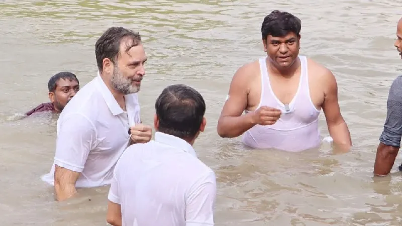 राहुल गांधी ने जिस विधानसभा क्षेत्र में मछली पकड़ने के लिए तालाब में लगाई छलांग, वहां भी डूब गई कांग्रेस की लुटिया