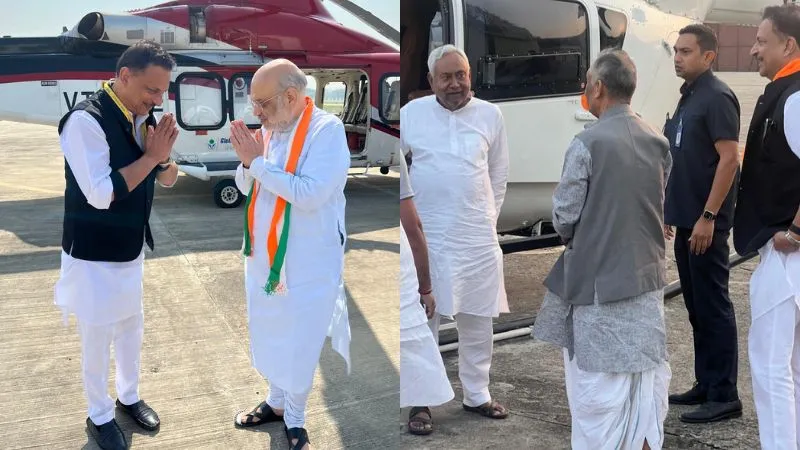 बिहार चुनाव: आखिरी चरण से पहले गृह मंत्री अमित शाह और राजीव प्रताप रूडी की मुलाकात, सियासी मिजाज पर हुई चर्चा!