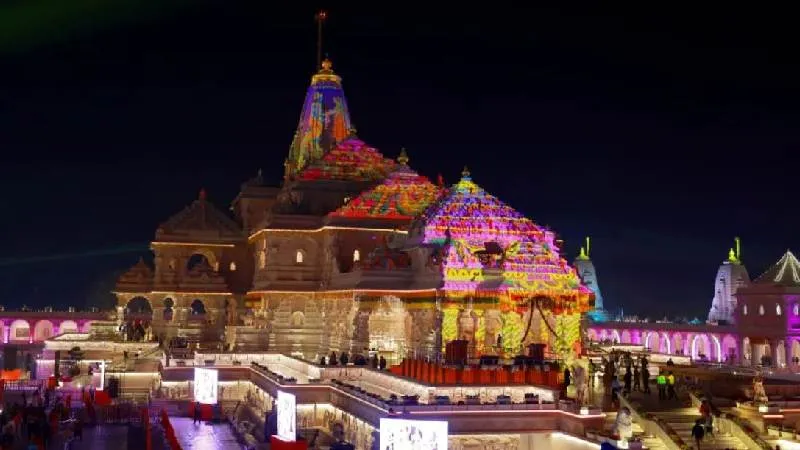 धर्म ध्वज समारोह से पहले अयोध्या में हाई अलर्ट, ATS–NSG टीमों की तैनाती