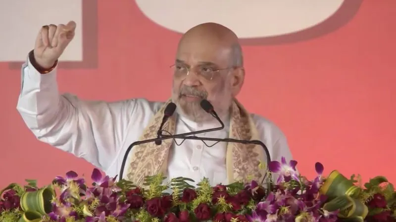 सीमांचल में अमित शाह का महागठबंधन पर जोरदार हमला, कहा- वोट ऐसा करो कि 'जंगलराज' दूरबीन से भी न दिखे