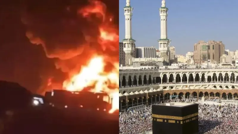 सऊदी अरब: उमरा के लिए जा रहे भारतीयों की बस डीजल टैंकर से टकराई, 40 से ज्यादा लोगों की मौत