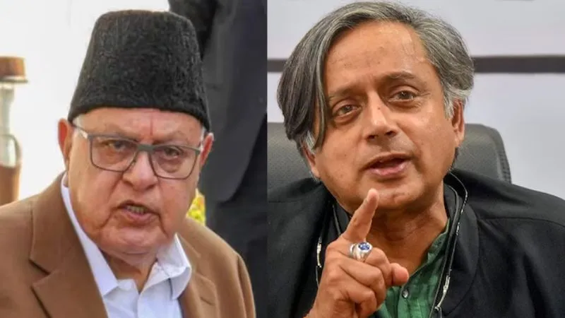 ‘हर मुद्दे को शांति के चश्में से नहीं…’ पाकिस्तान की हिमायत कर रहे फारूक अब्दुल्ला को शशि थरूर ने दिया जवाब