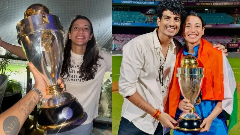 Women’s World Cup 2025: भारत की जीत पर स्मृति मंधाना के बॉयफ्रेंड ने शेयर की दिल छू लेने वाली फोटो, कैप्शन ने सबको रुला दिया