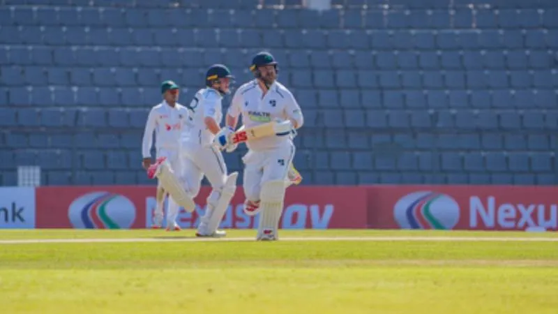 BAN vs IRE : पॉल स्टर्लिंग और कारमाइकल का अर्धशतक, पहले दिन आयरलैंड ने 8 विकेट खोकर बनाए 270 रन