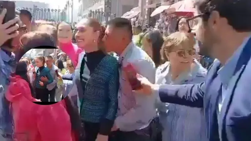 मेक्सिको की राष्ट्रपति से घिनौनी हरकत, शख्स ने की जबरदस्ती किस करने की कोशिश, VIDEO वायरल