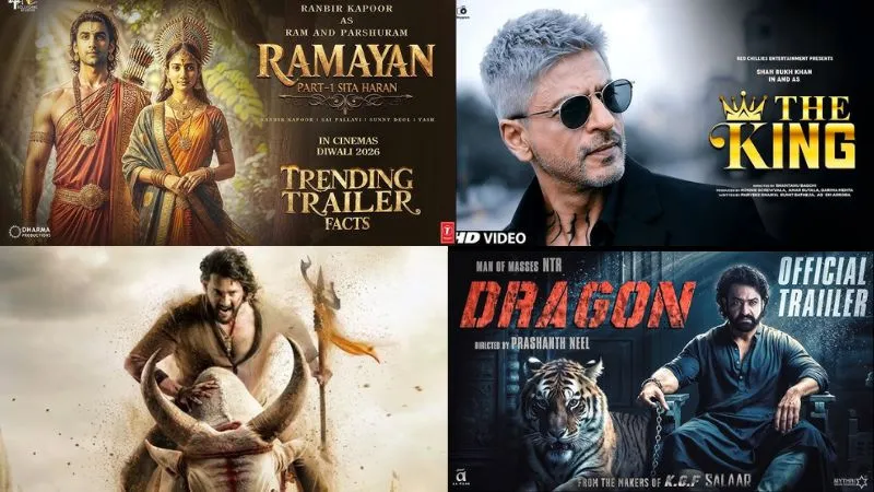 Most Awaited Films 2026–2027: आने वाले दो सालों में सिनेमाघरों में होगा धमाल! 7 सबसे बड़ी फिल्में होंगी रिलीज, ‘वाराणसी’ से ‘किंग’ तक है शामिल
