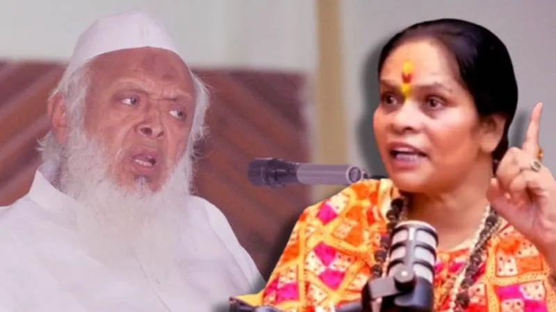 "आतंकियों के अड्डे मदरसे हैं, इन्हें खत्म करना चाहिए," मौलाना मदनी पर साध्वी प्राची का पलटवार