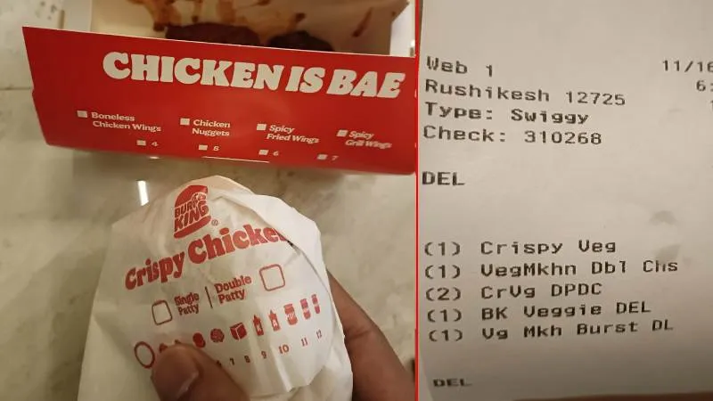 स्विगी की बड़ी चूक: वेज ऑर्डर में पहुँचा नॉन-वेज, यूज़र का दावा- रिफंड भी नहीं मिला