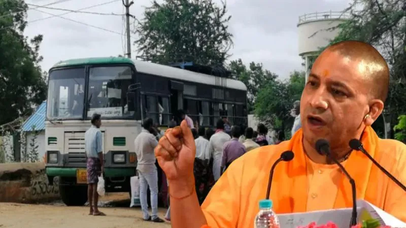 योगी सरकार का बड़ा फैसला, अब गाँवों तक पहुँचेगी बस सेवा