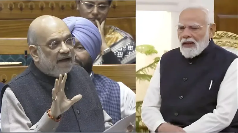 सदन में अमित शाह के तेवरों से खुश हुए PM मोदी, बोले- यही है लोकतंत्र की ताकत