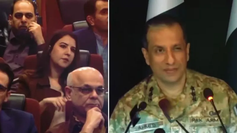 PAK आर्मी का 'संस्कारहीन' जनरल, सरेआम ओछी हरकत, प्रेस कॉन्फ्रेंस में महिला पत्रकार को मारी आंख, VIDEO वायरल