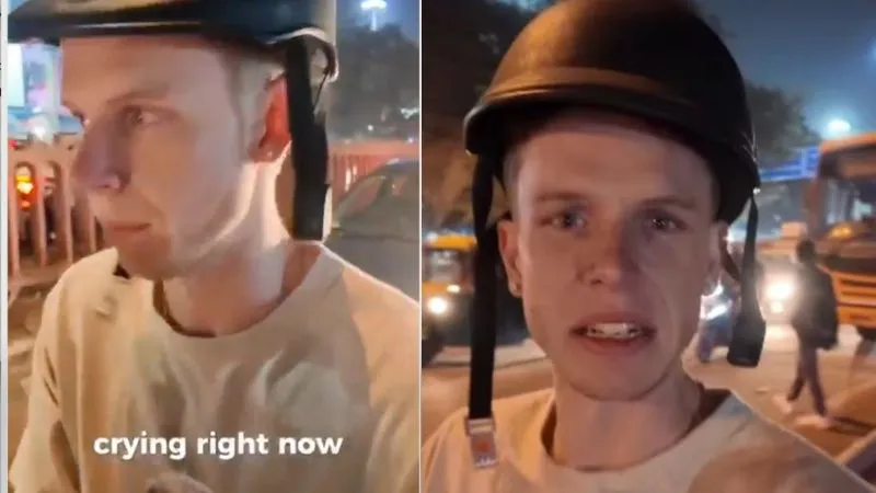 अमेरिकी क्रिएटर को हुआ भारत से प्यार, अपने देश लौटते समय हुआ भावुक, PM मोदी से मांग लिया आधार कार्ड, देखें Video