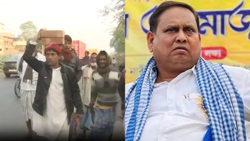 सिर पर ईंट रखकर निकले हुमायूं कबीर के समर्थक, पश्चिम बंगाल में बाबरी मस्जिद की नींव रखने पर उबाल