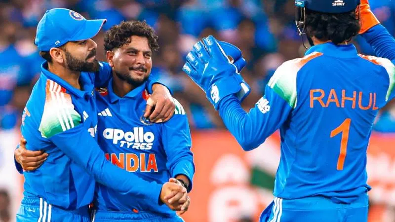 वनडे फॉर्मेट में कुलदीप यादव ने रचा इतिहास, साउथ अफ्रीका के खिलाफ 5 बार लिए 4 विकेट